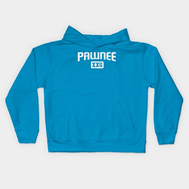 Pawnee XXS (Parks & Rec) Kids Hoodie by gabradoodle